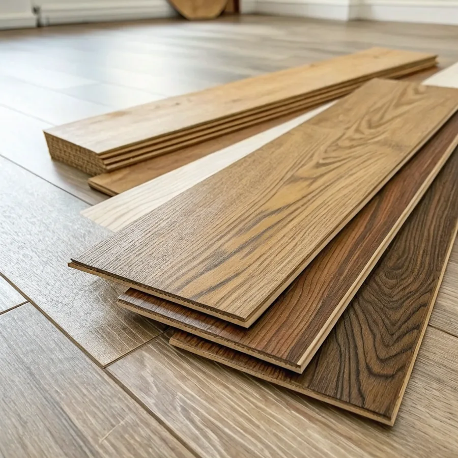 Duela, laminado y madera